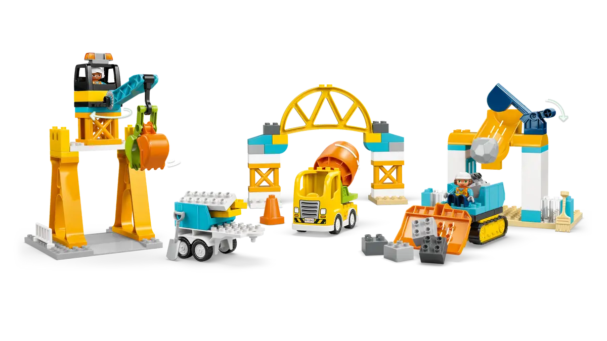 Lego Lego Duplo 3 in 1 Construction Site and Vehicles