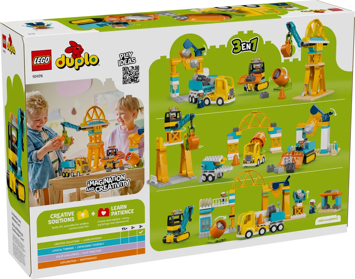 Lego Lego Duplo 3 in 1 Construction Site and Vehicles