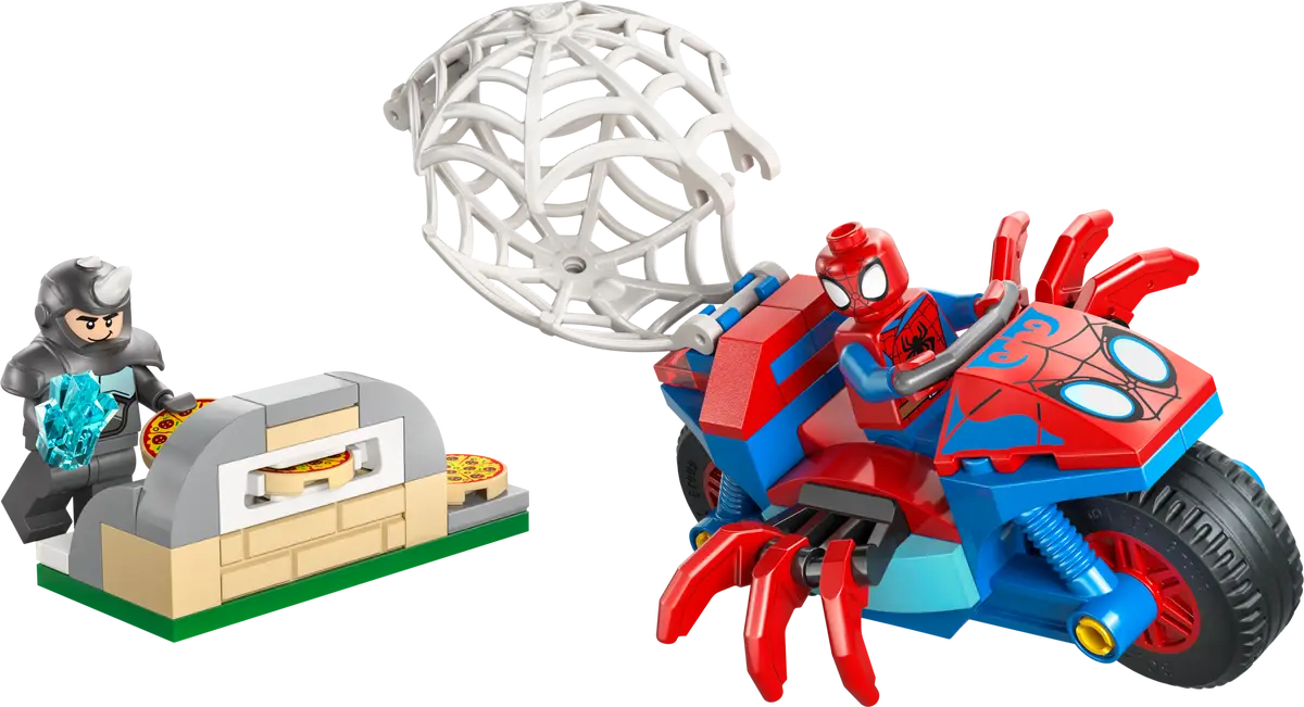 Lego Lego Spidey on his Motorcycle