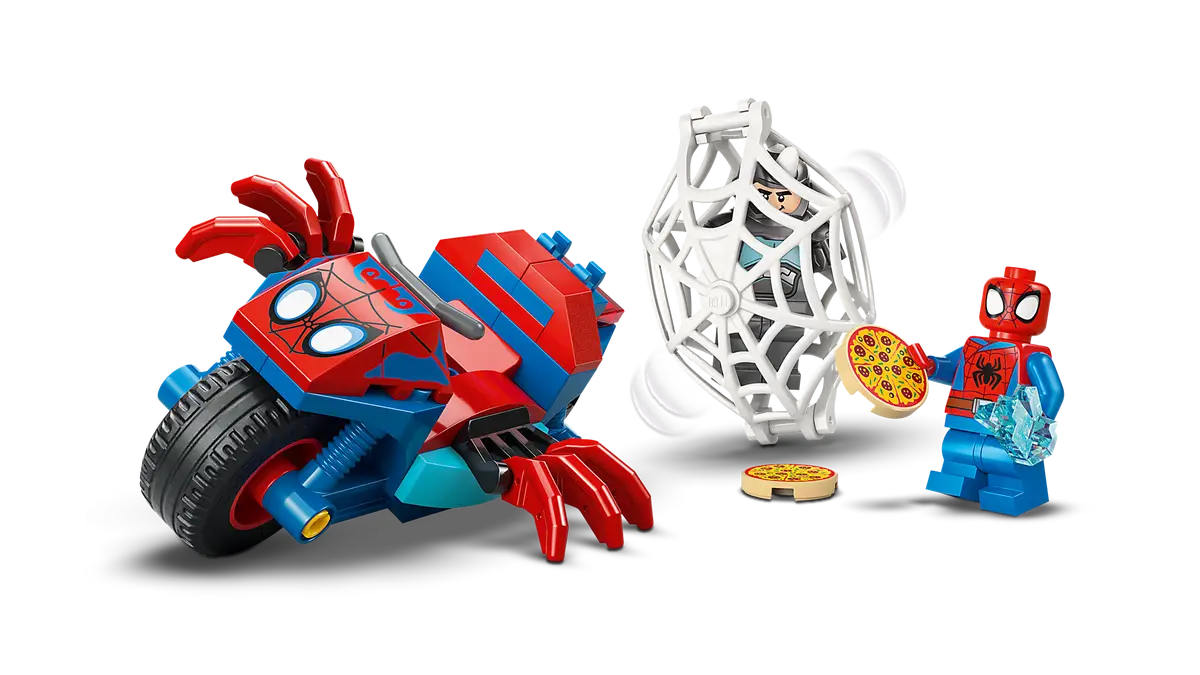 Lego Lego Spidey on his Motorcycle