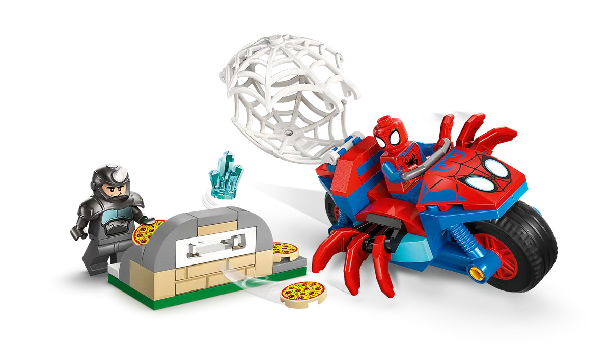 Lego Lego Spidey on his Motorcycle