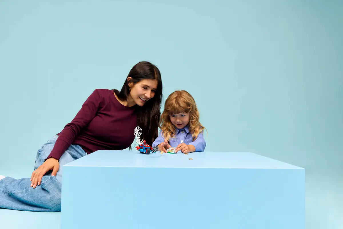 Lego Lego Spidey on his Motorcycle