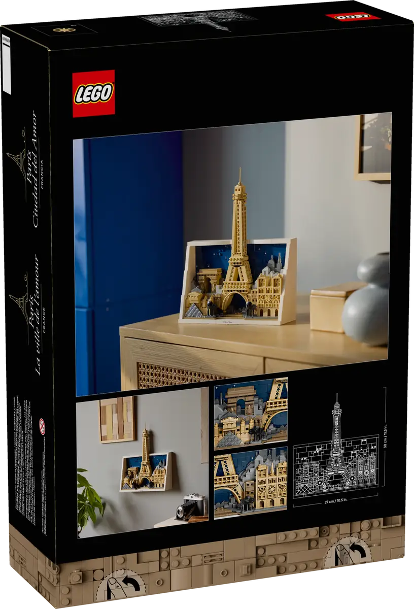 Lego Lego Architecture Paris - City of Love