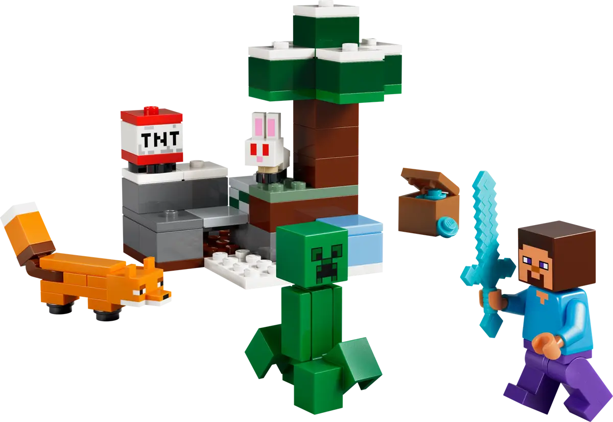 Lego Lego Minecraft Steve's Taiga Adventure