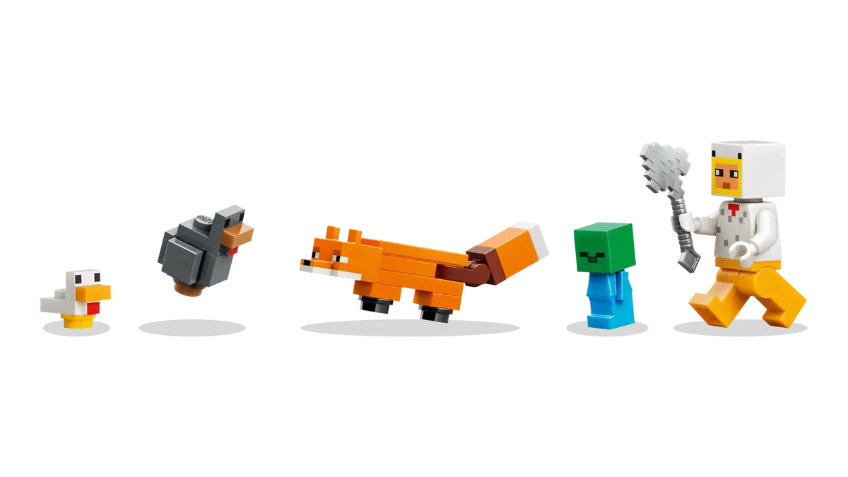 Lego Lego Minecraft Chicken Farm