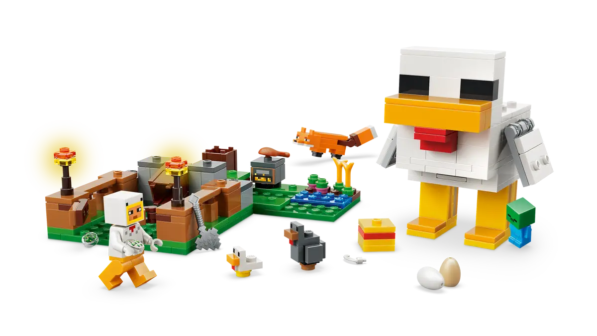 Lego Lego Minecraft Chicken Farm