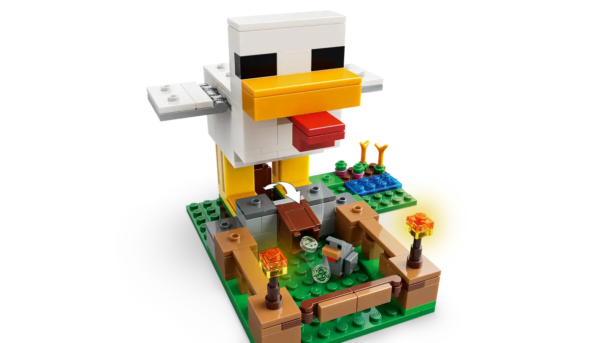 Lego Lego Minecraft Chicken Farm