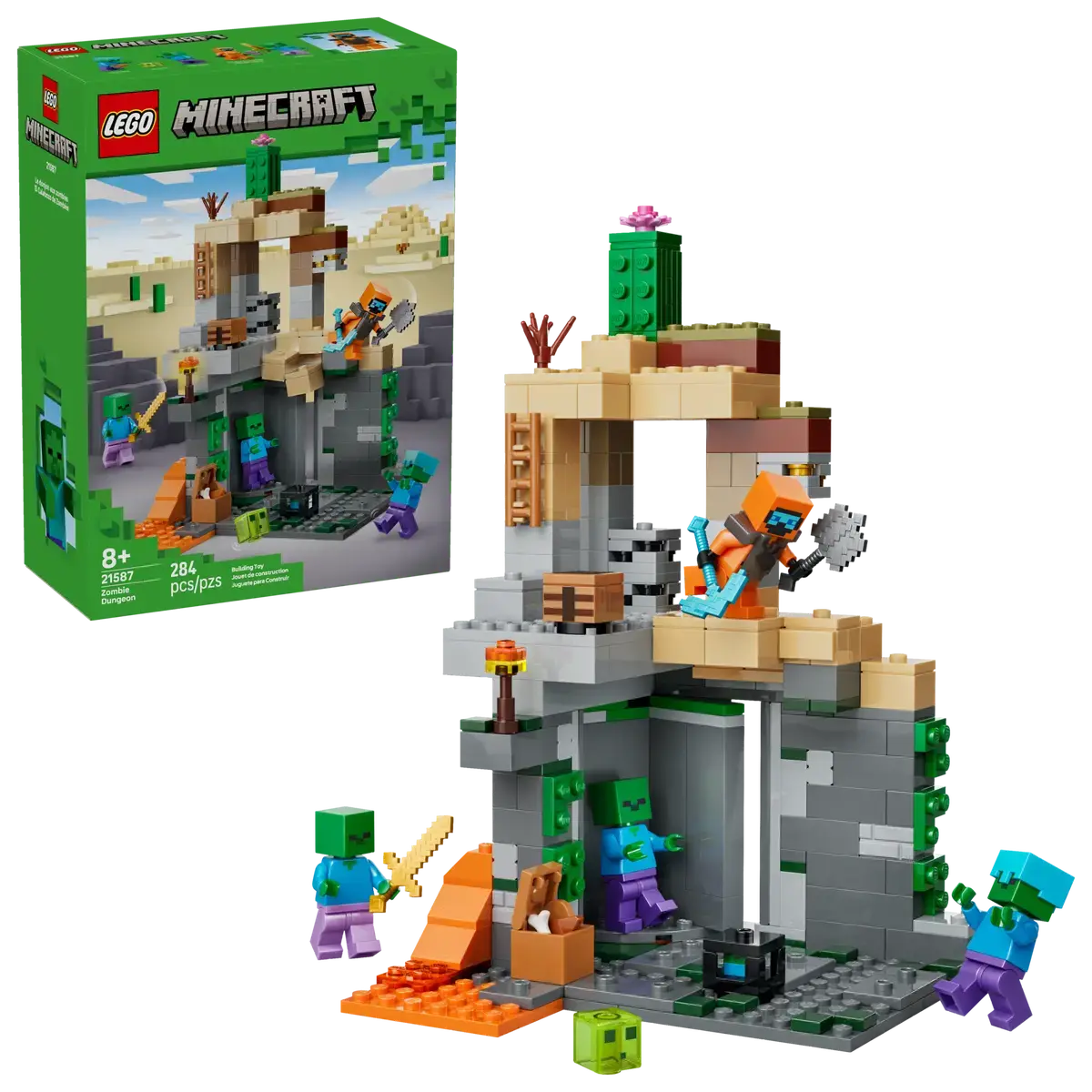 Lego Lego Minecraft Zombie Dungeon