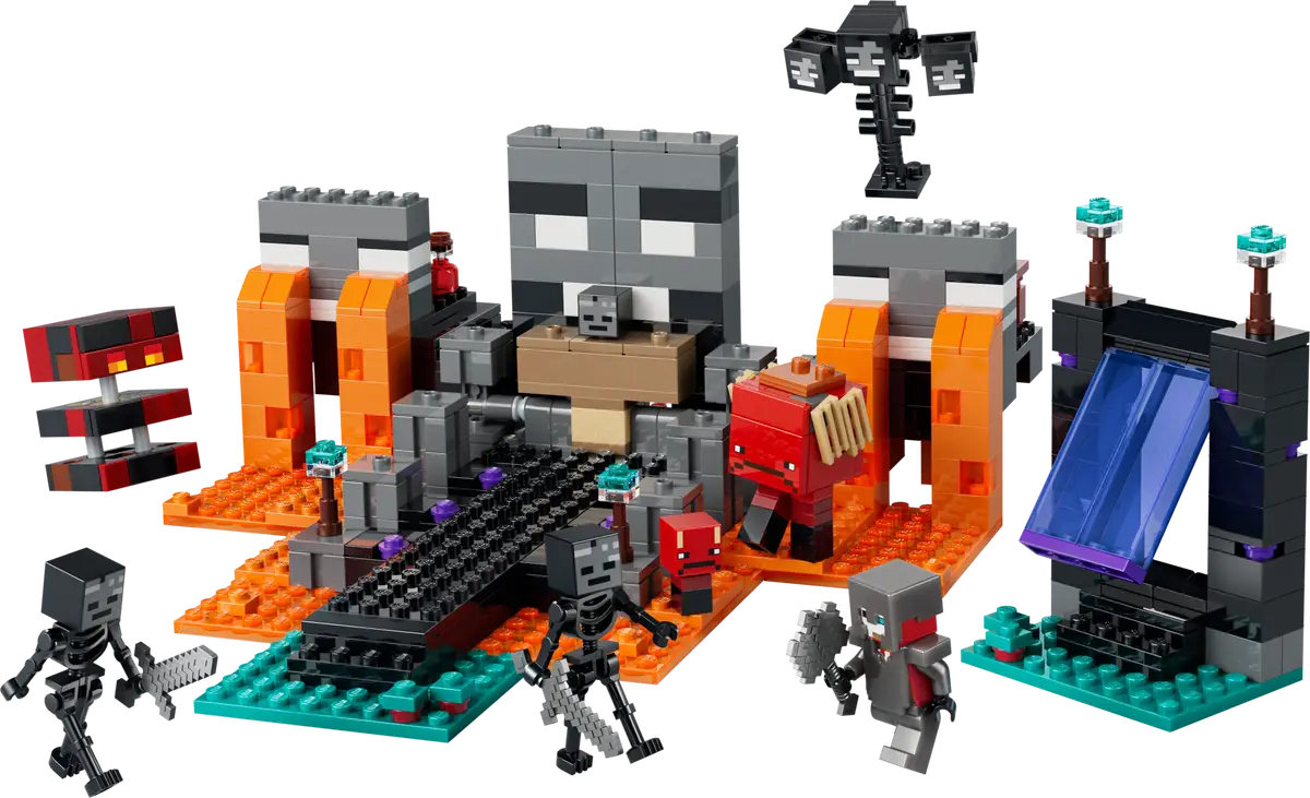 Lego Lego Minecraft Wither Battle