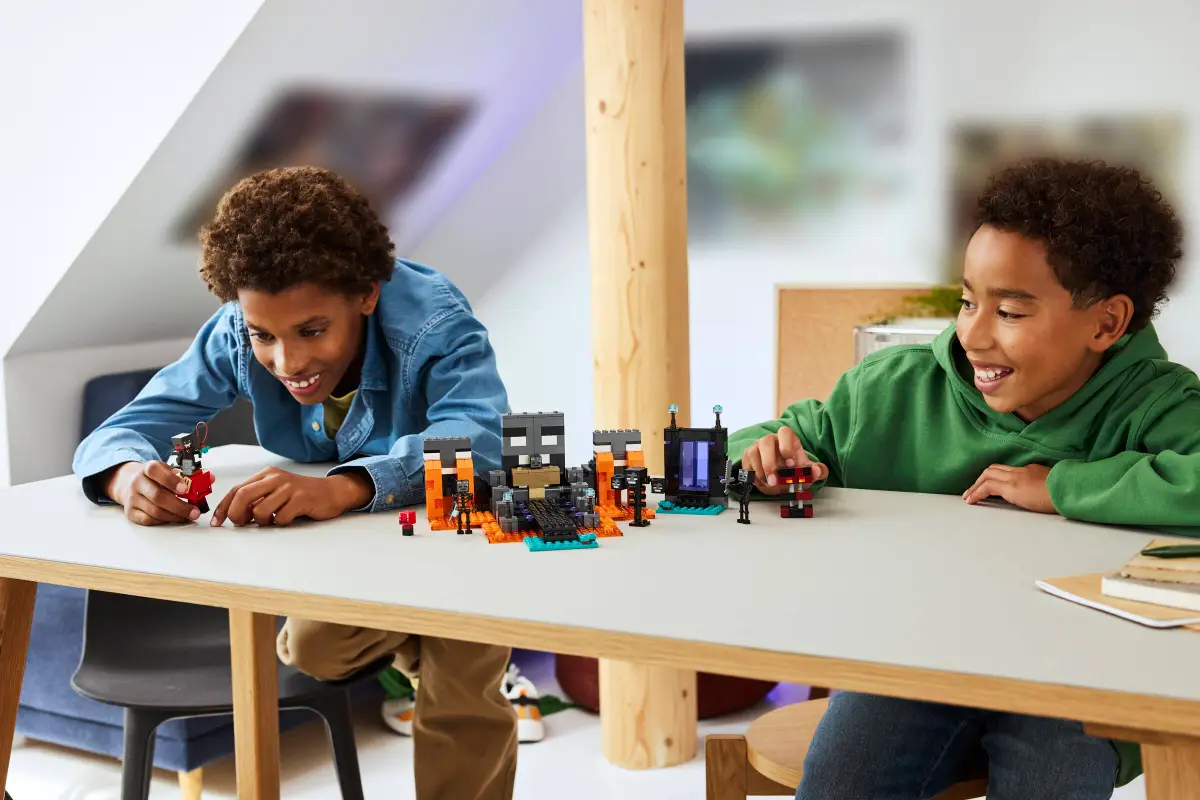 Lego Lego Minecraft Wither Battle