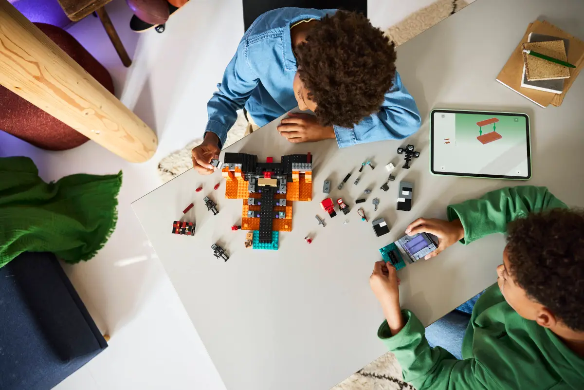 Lego Lego Minecraft Wither Battle