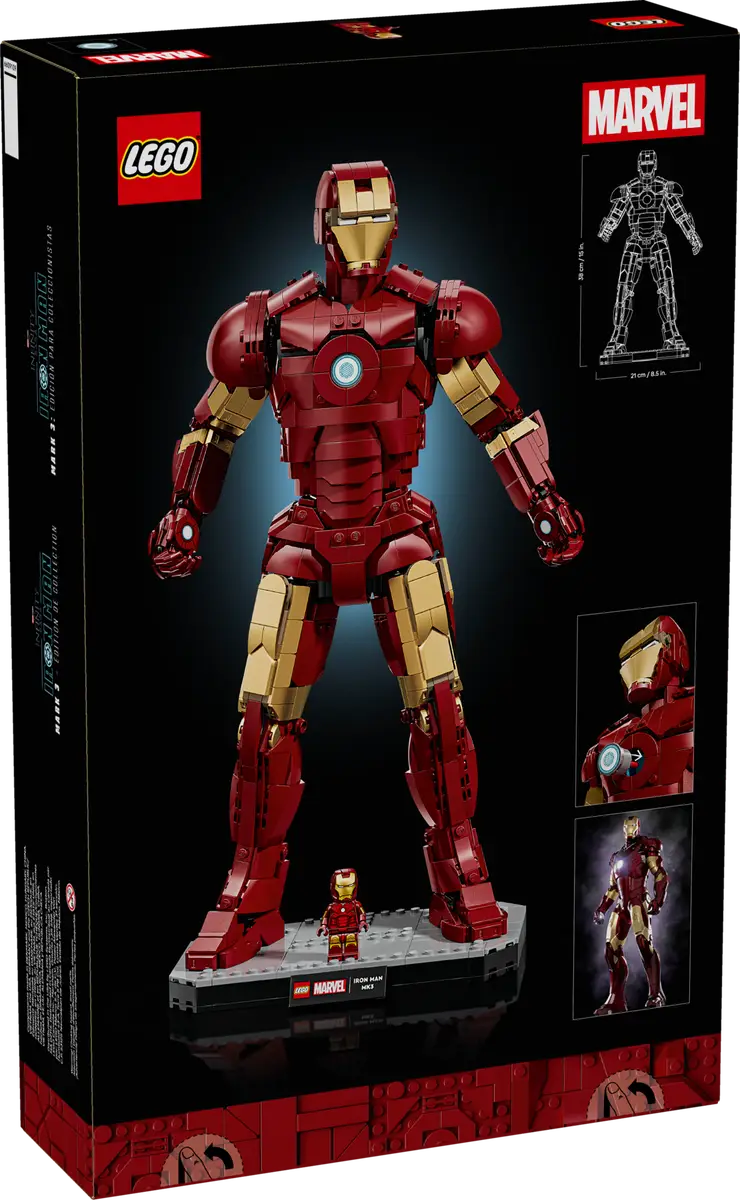 Lego Lego Marvel Iron Man Mark 3 Collectors