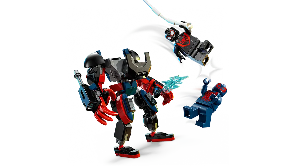 Lego Lego Marvel Miles Morales Mech vs Spider Man 2099