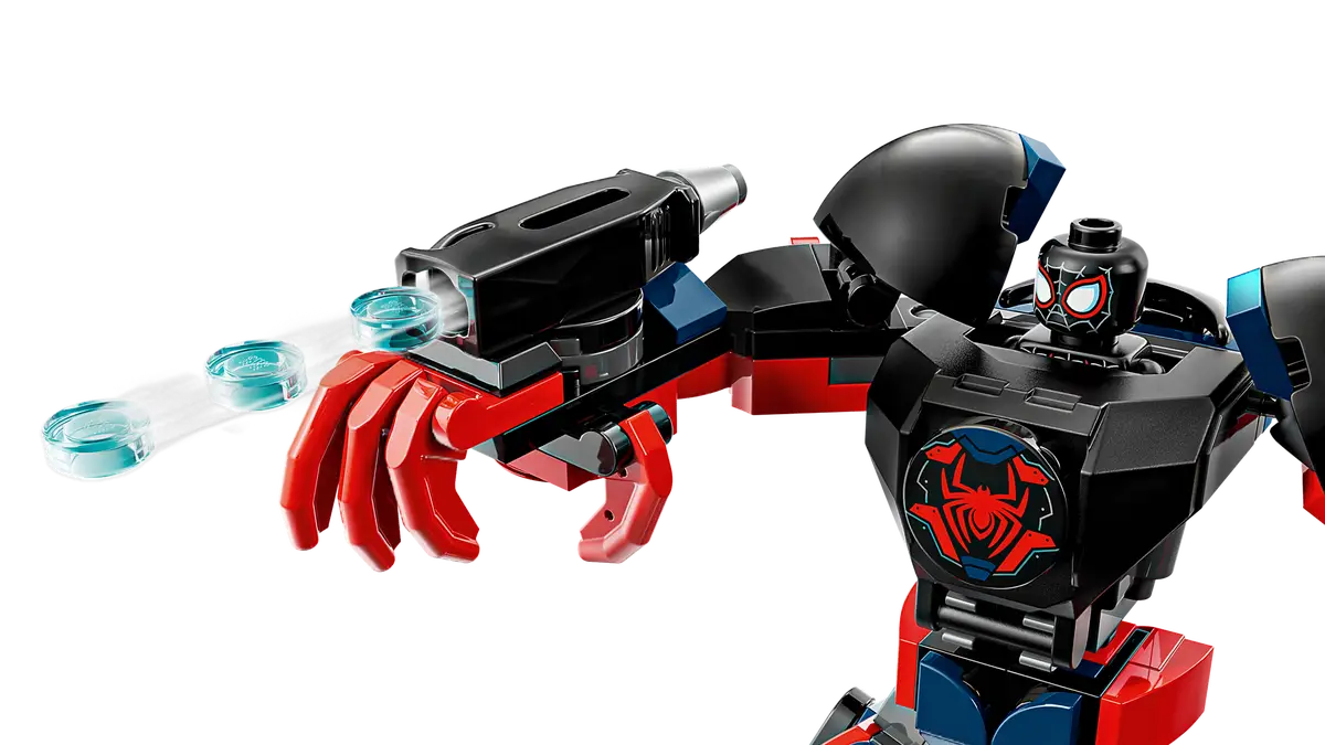 Lego Lego Marvel Miles Morales Mech vs Spider Man 2099