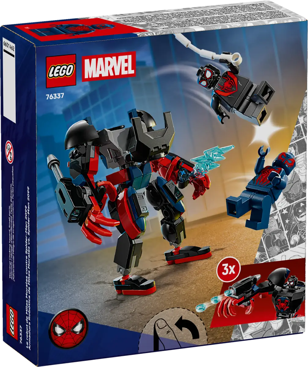 Lego Lego Marvel Miles Morales Mech vs Spider Man 2099