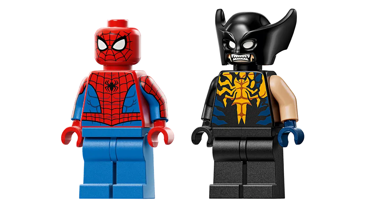Lego Lego Marvel Spider-Man Car vs Venomized Wolverine