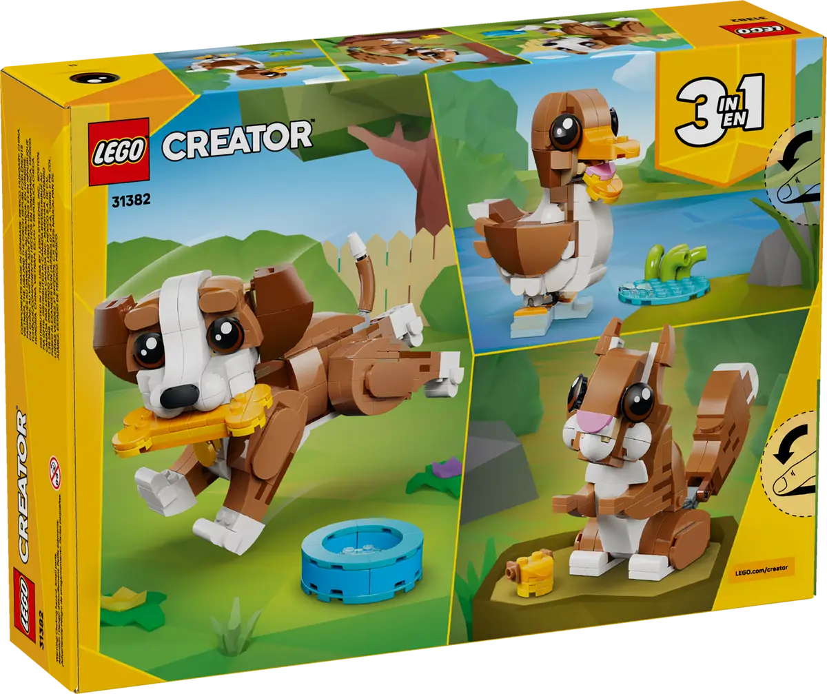 Lego Lego Creator Cute Animals: Playful Puppies
