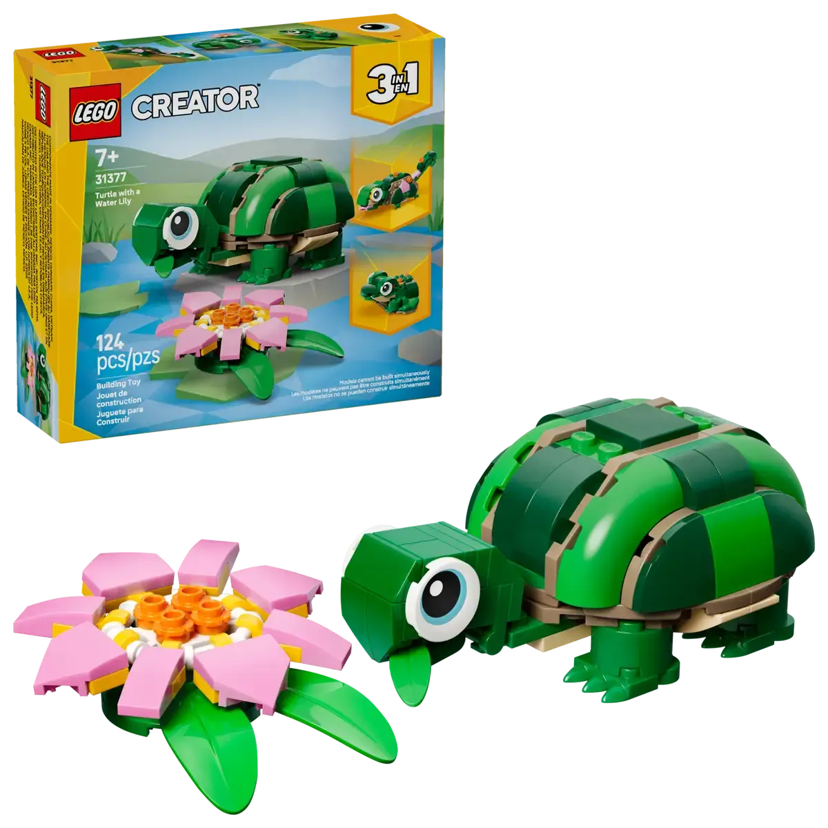 Lego Lego Creator Turtle with a Water Lily