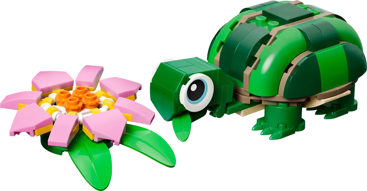 Lego Lego Creator Turtle with a Water Lily