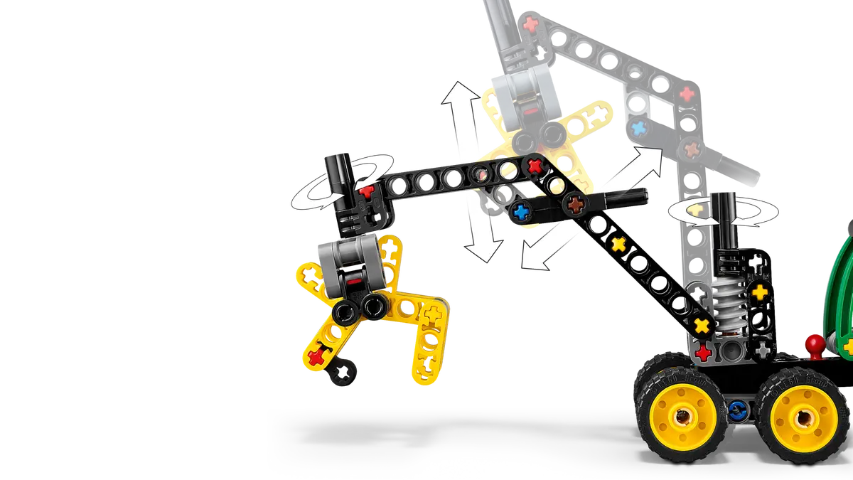 Lego Lego Technic John Deere Wheeled Harvester