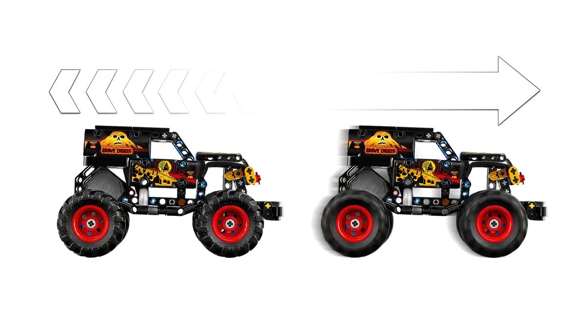 Lego Lego Technic Monster Jam Grave Digger Fire & Ice
