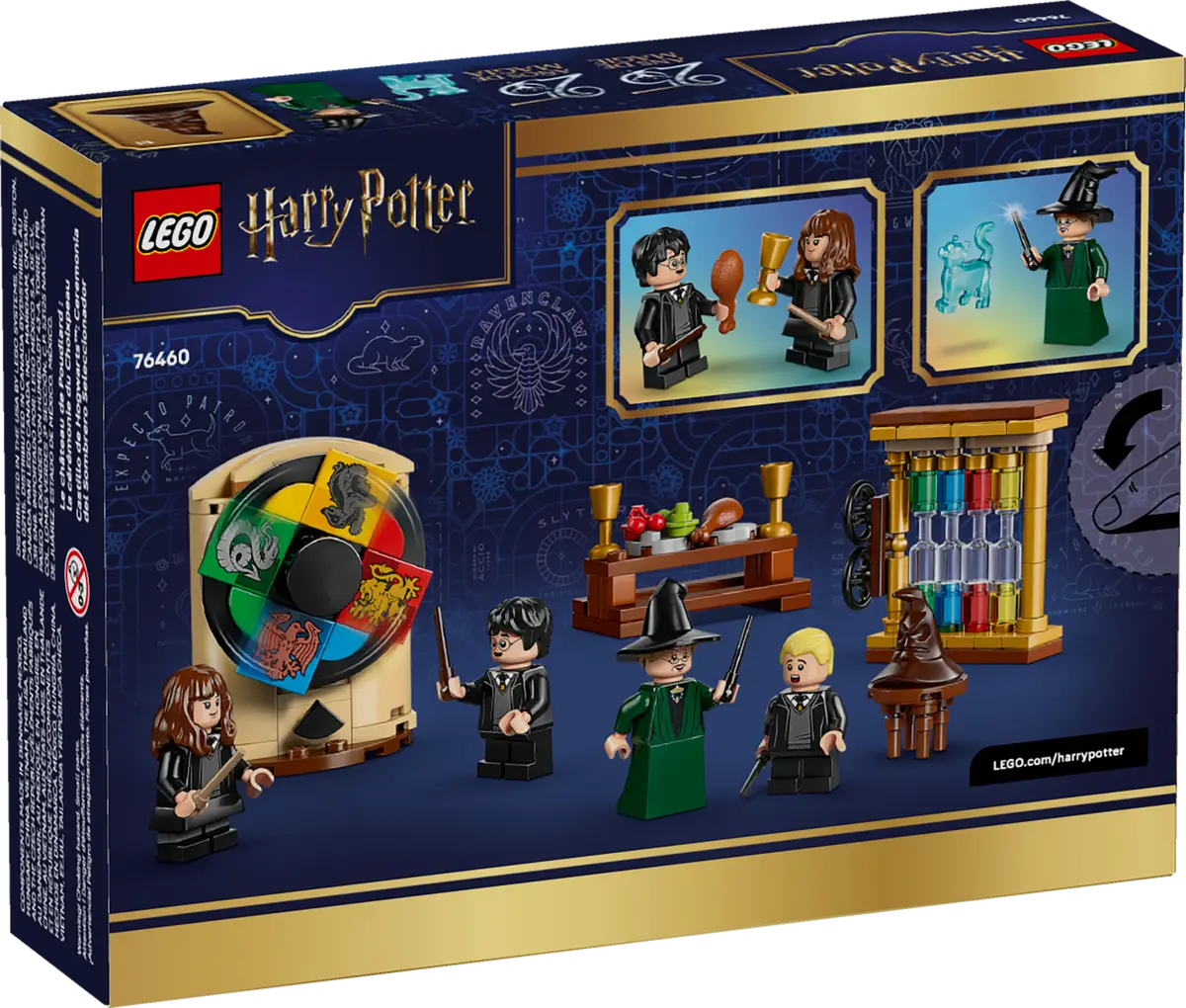 Lego Lego Harry Potter Hogwart's Castle Sorting Hat Ceremony