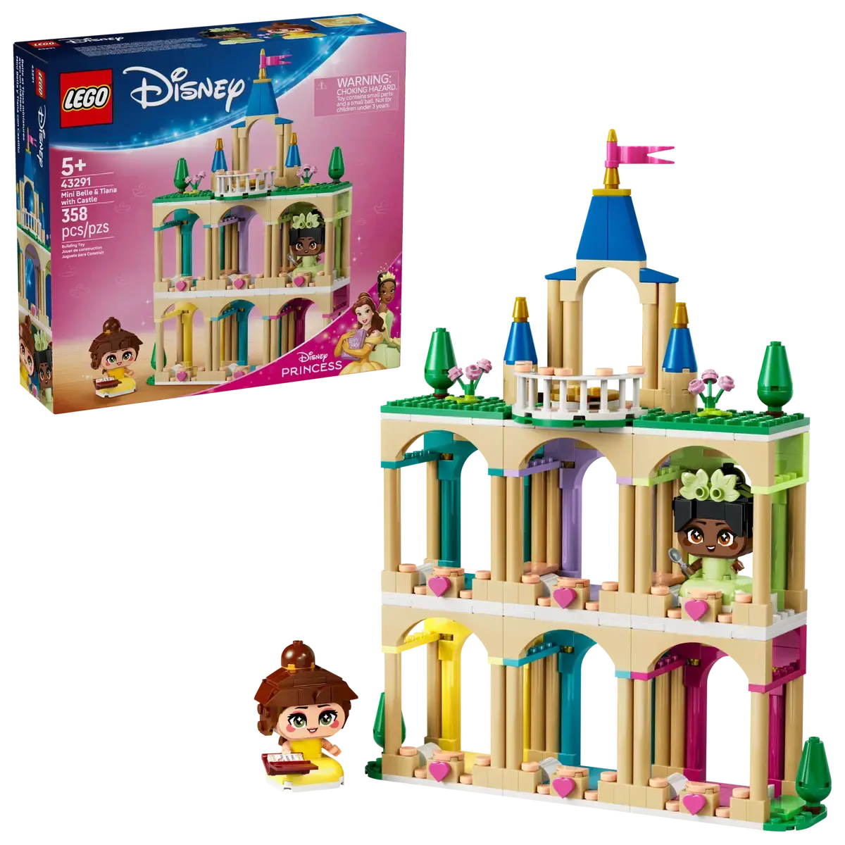 Lego Lego Disney Mini Belle & Tiana with Castle