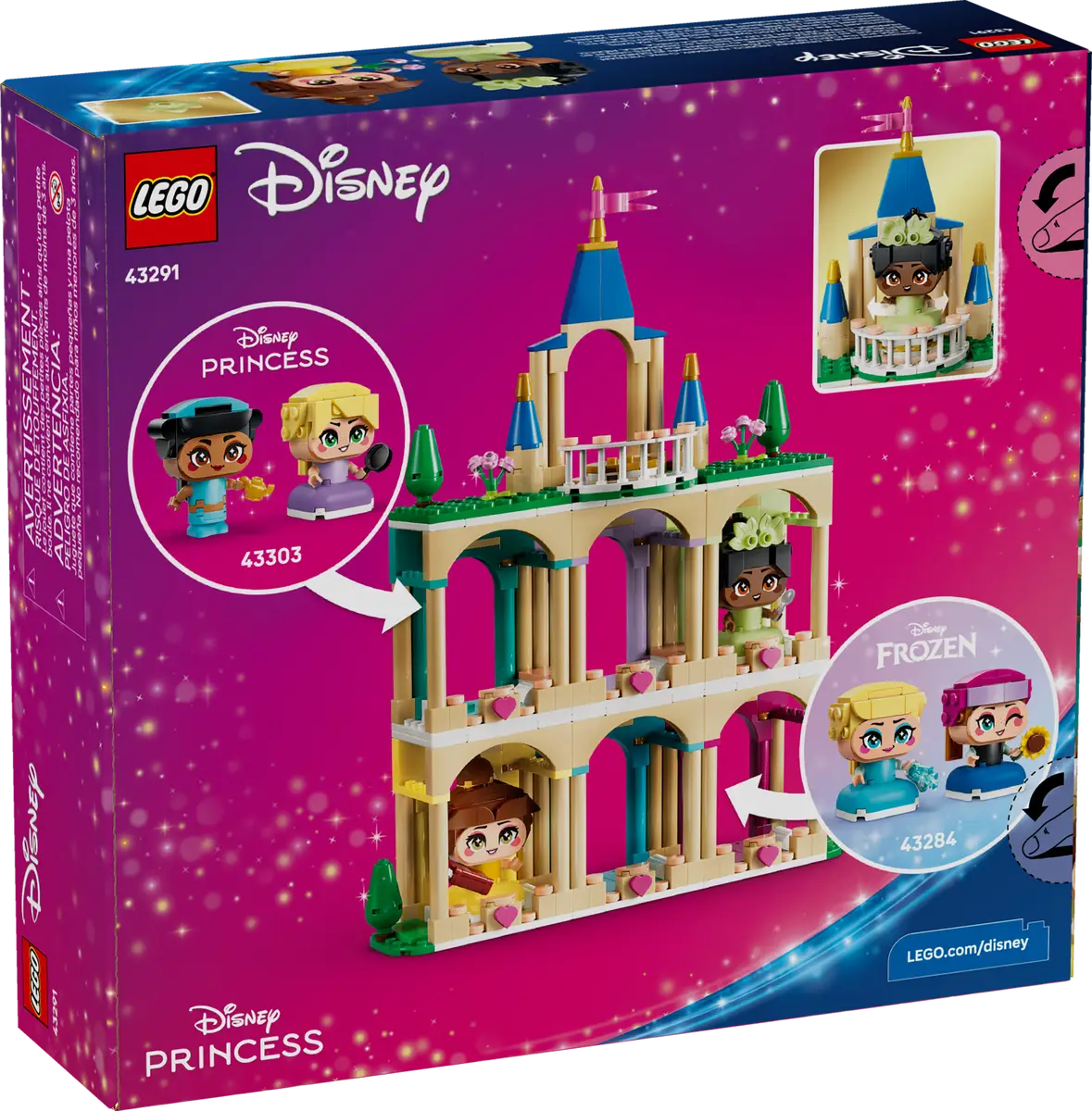 Lego Lego Disney Mini Belle & Tiana with Castle