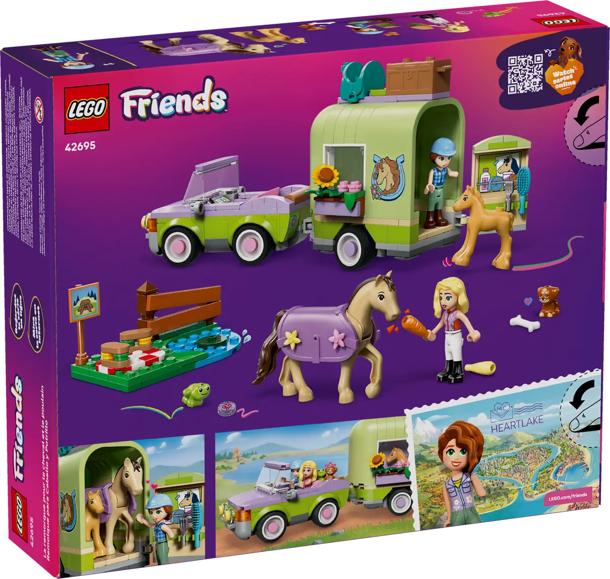 Lego Lego Friends Horse and Foal Trailer