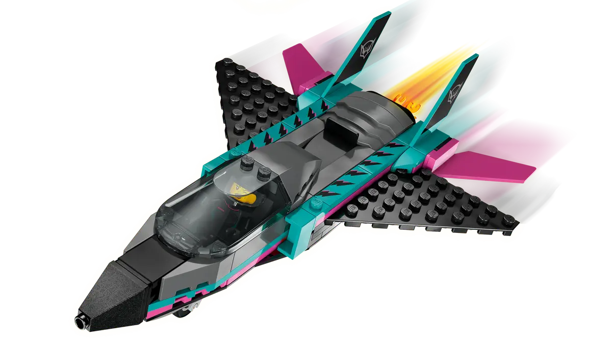 Lego Lego City Jet vs Car