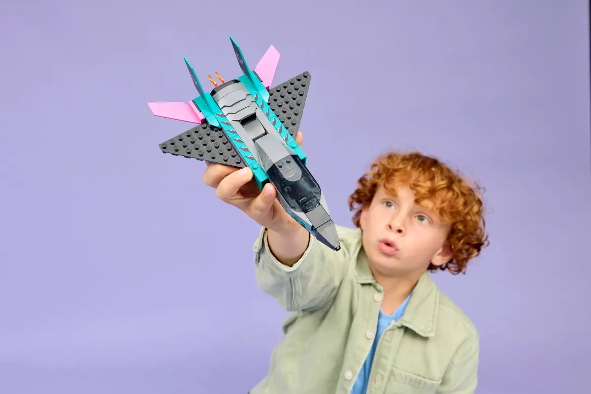 Lego Lego City Jet vs Car