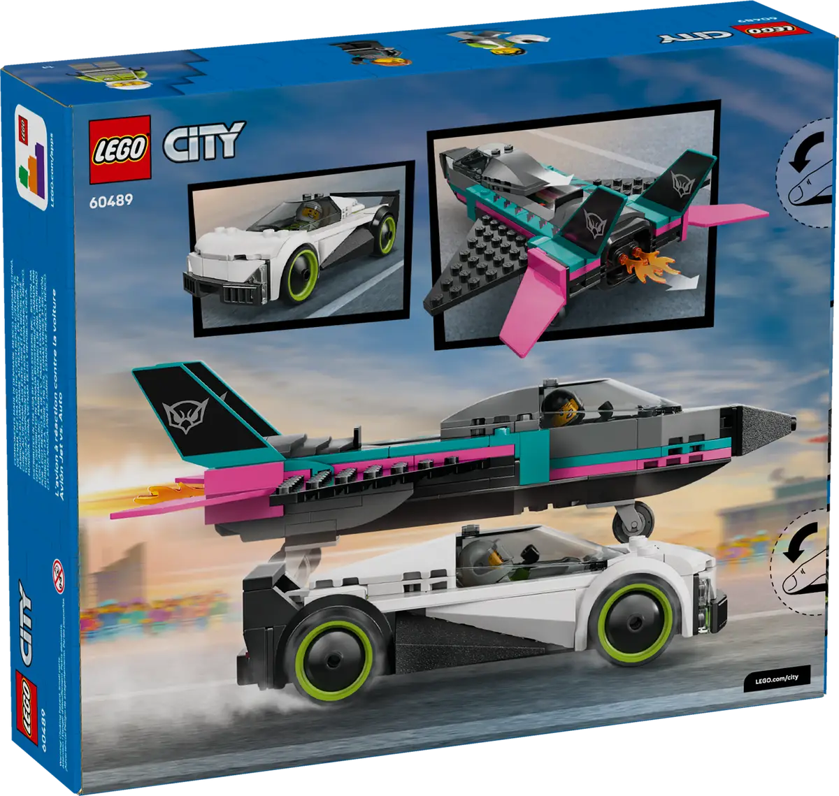 Lego Lego City Jet vs Car