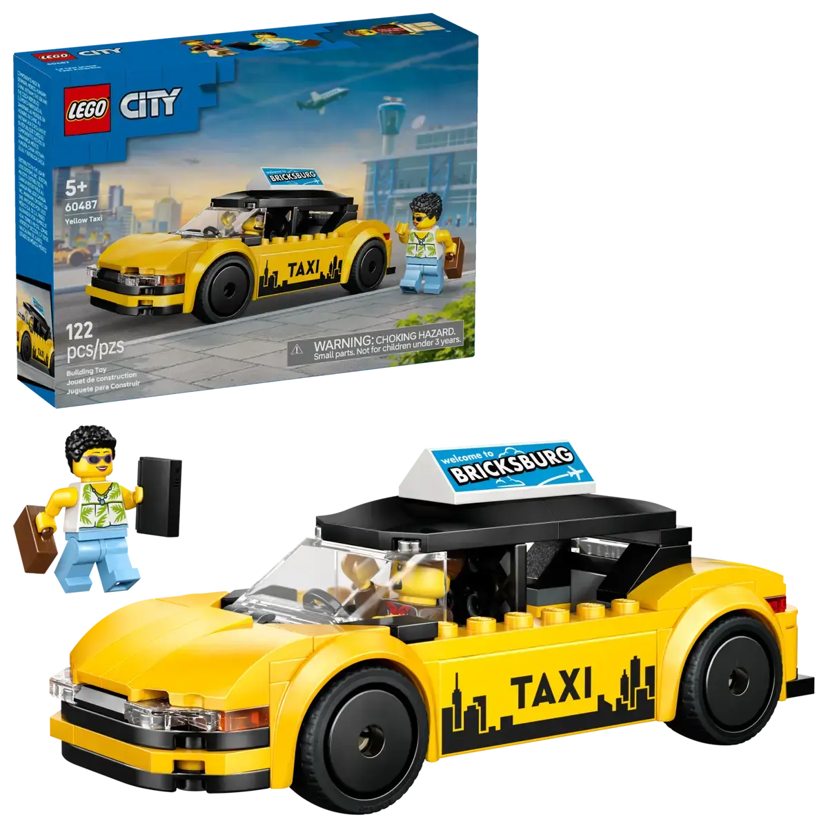 Lego Lego City Yellow Taxi
