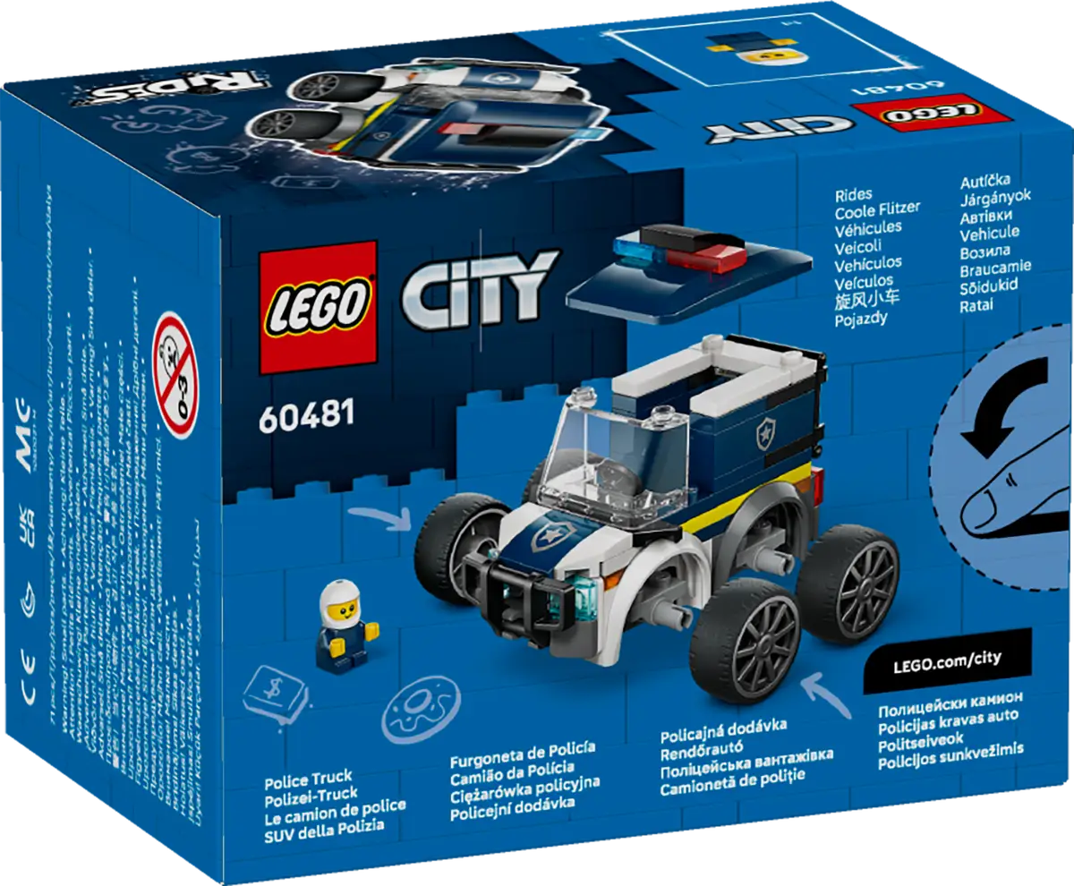 Lego Lego City Rides: Police Truck