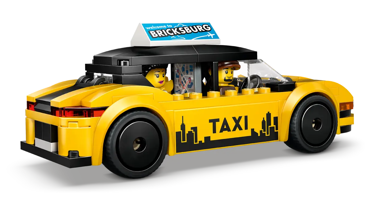 Lego Lego City Yellow Taxi