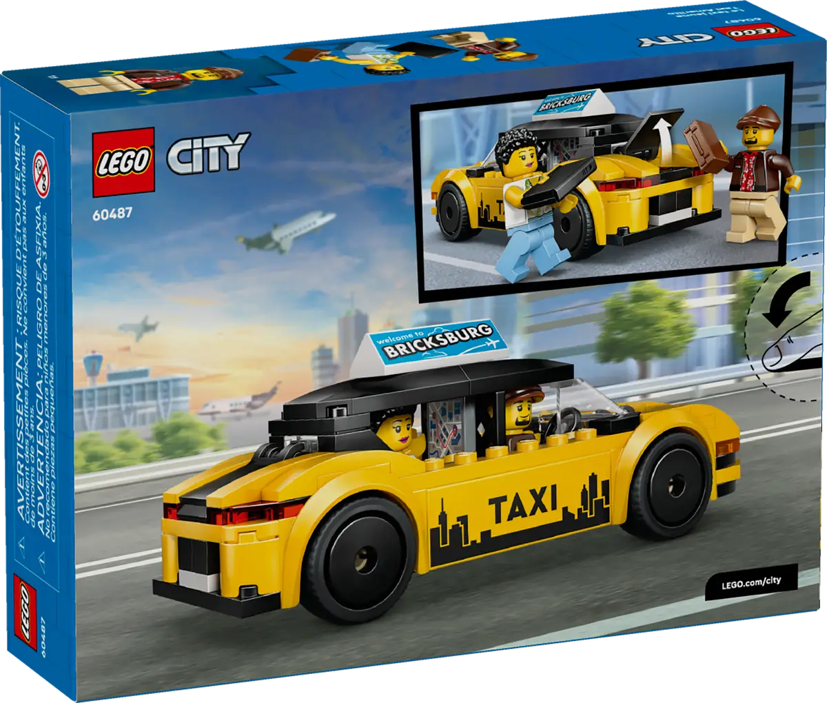 Lego Lego City Yellow Taxi