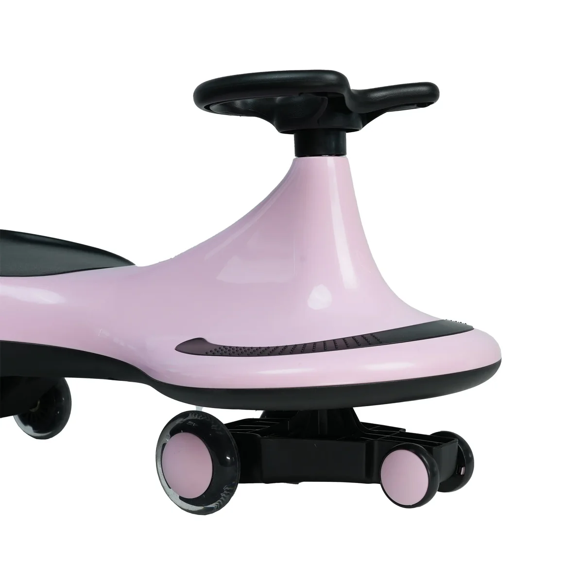 Swing Car with Flashing Wheels Pink