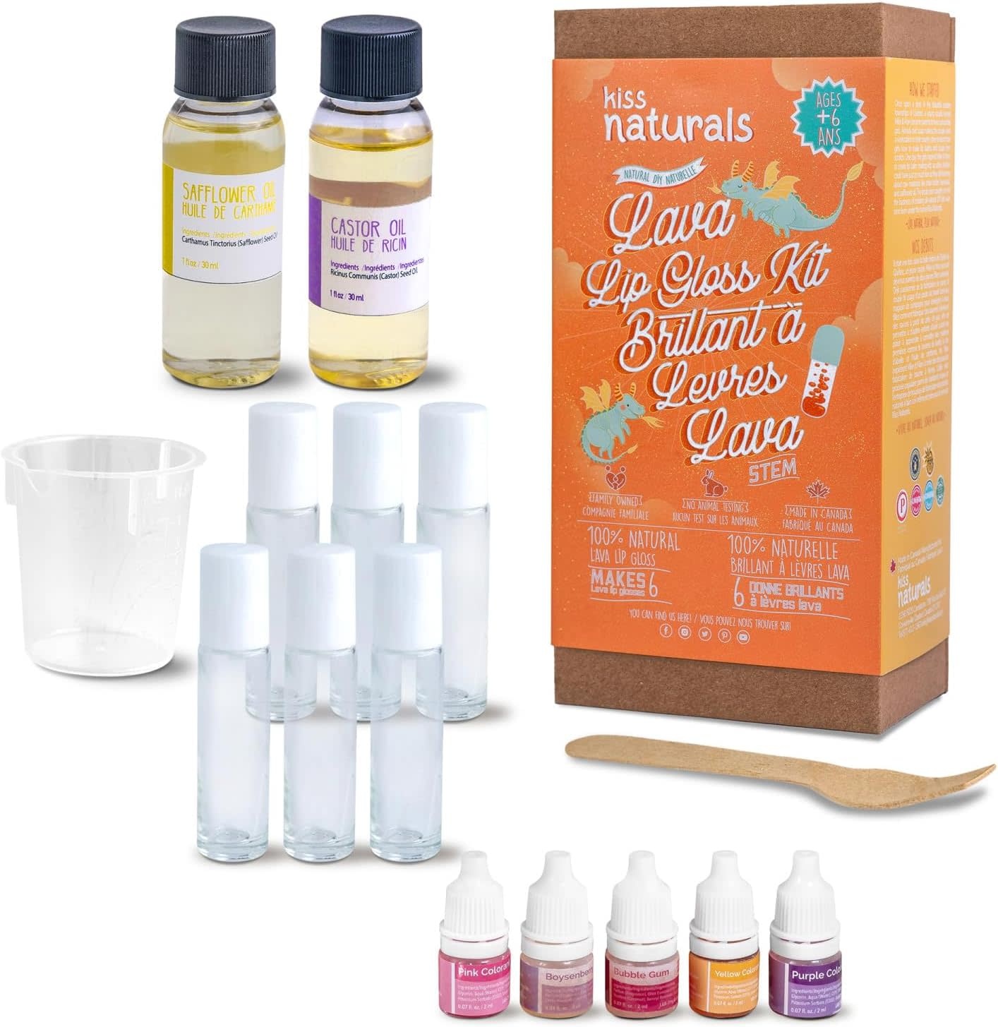 Kiss Naturals Lava Lip Gloss Kit