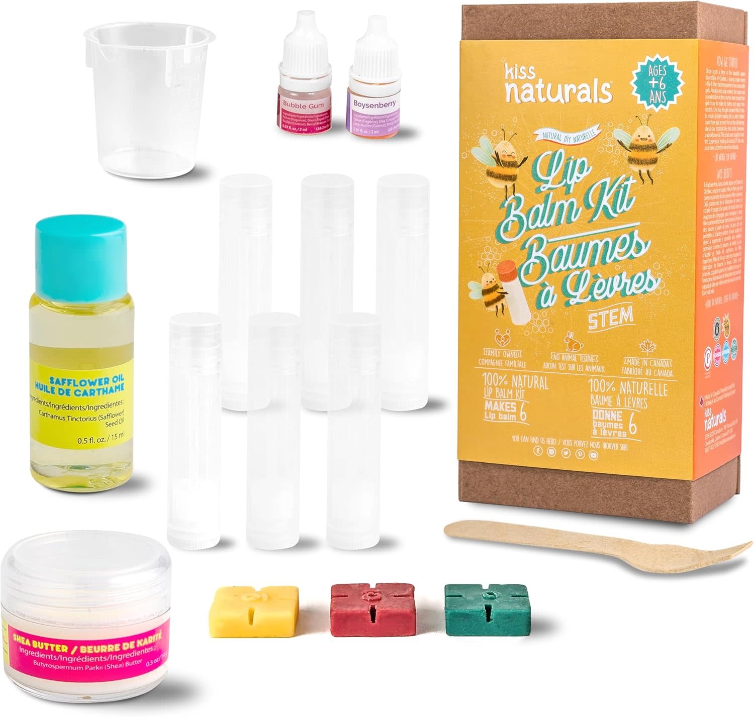 Kiss Naturals Lip Balm Kit