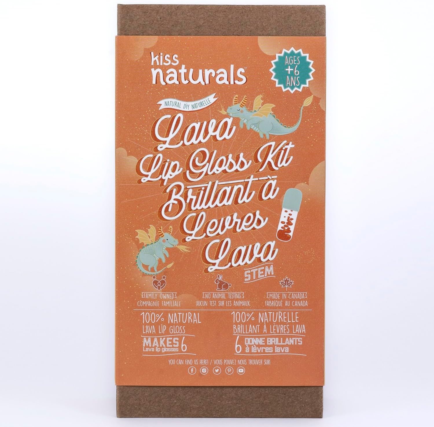 Kiss Naturals Lava Lip Gloss Kit