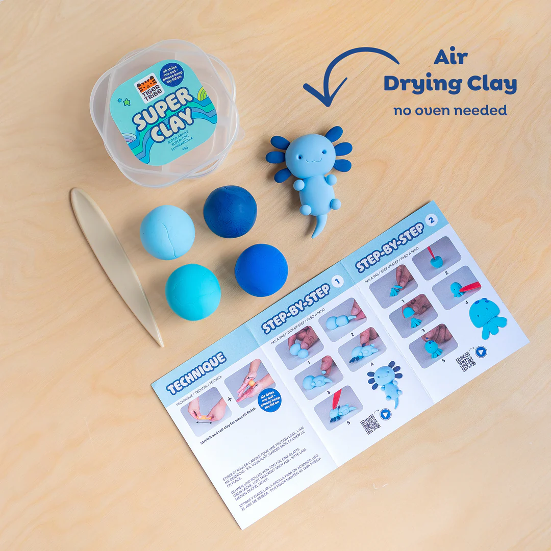 Tiger Tribe Super Clay Ocean Blues