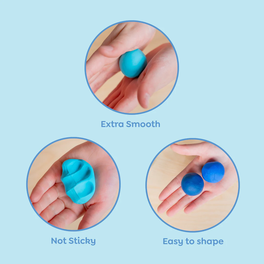 Tiger Tribe Super Clay Ocean Blues