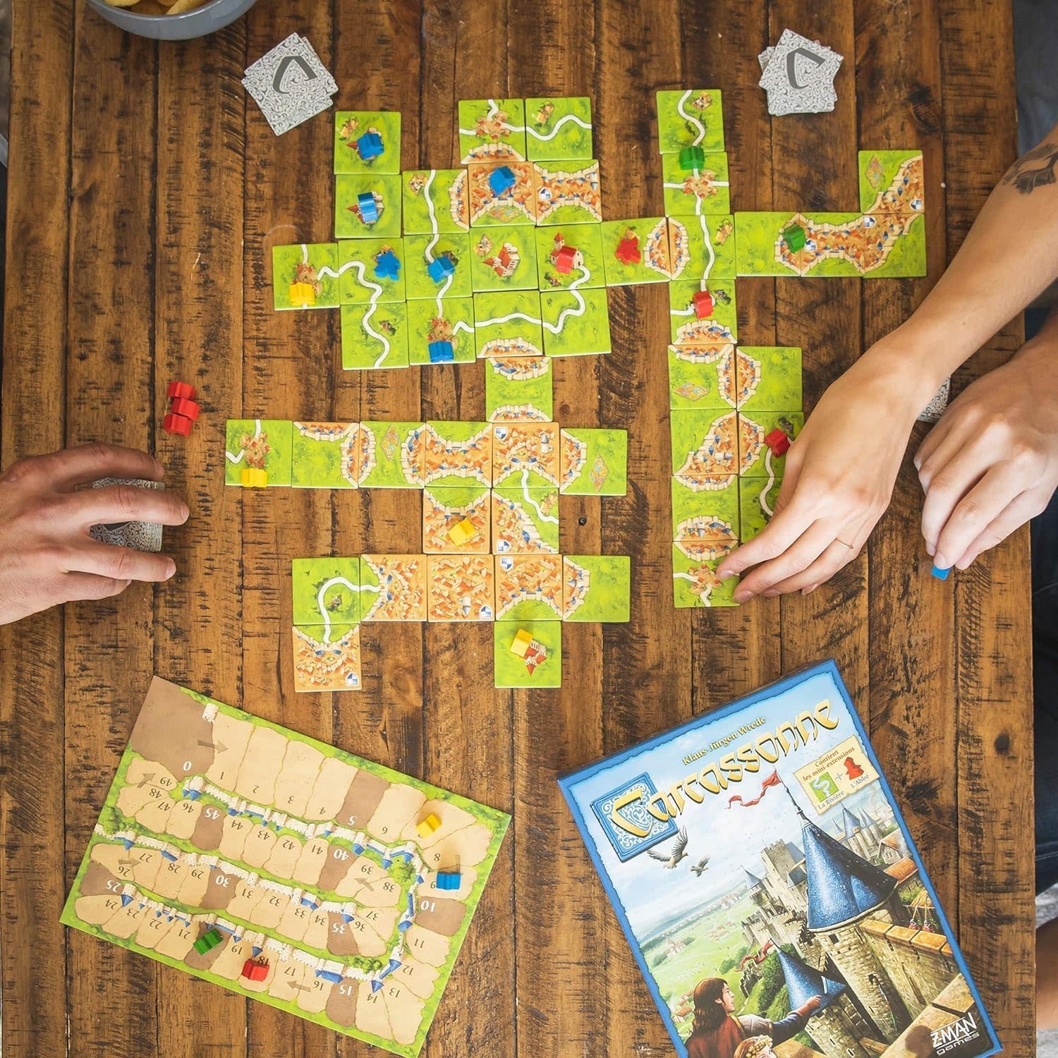 Z-Man Games Carcassonne Basic 2.0 Board Game