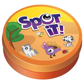 Asmodee Spot It!  Eco Game Junior Animals