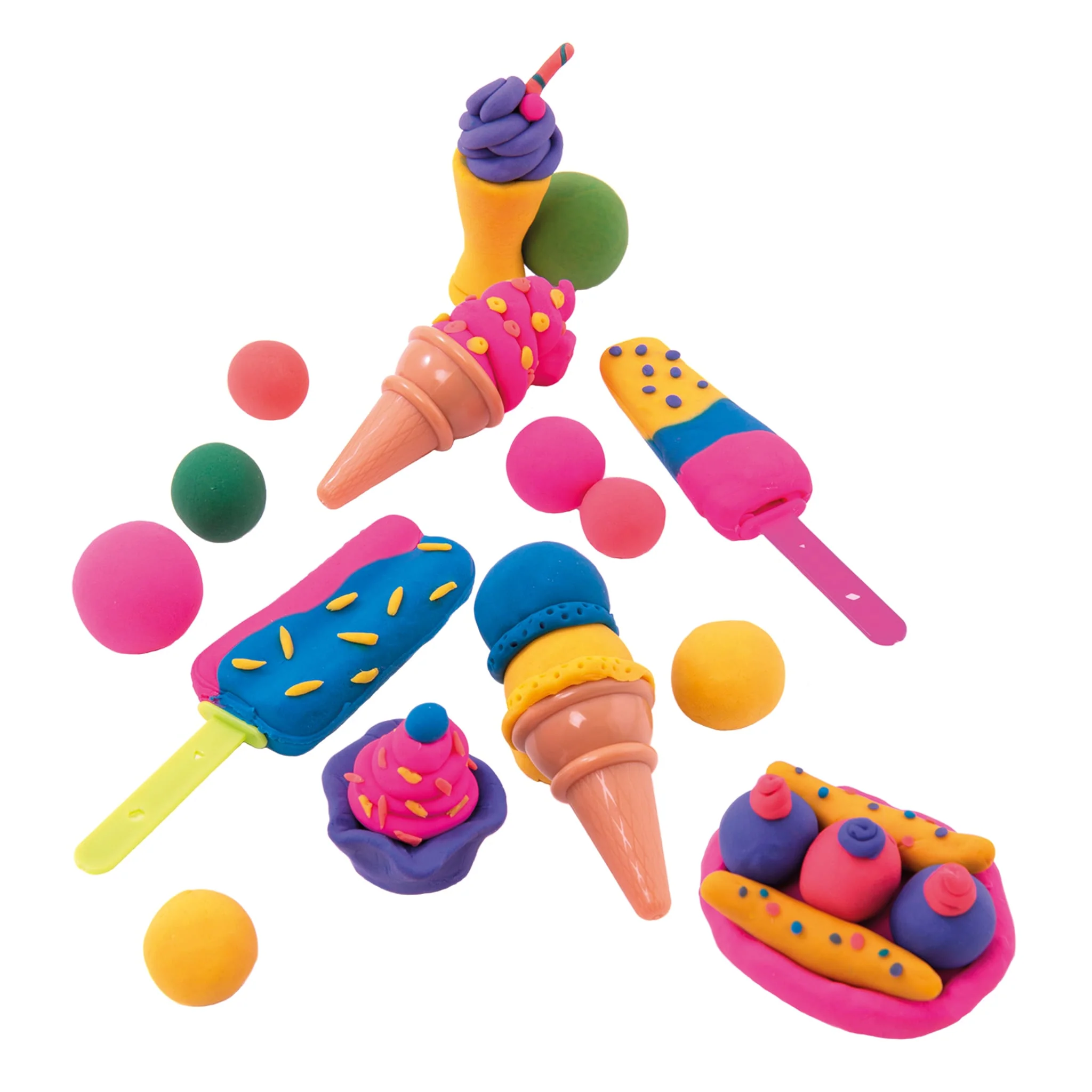 Tutti Frutti Tutti Frutti Modelling Dough Ice Pops Trio Kit