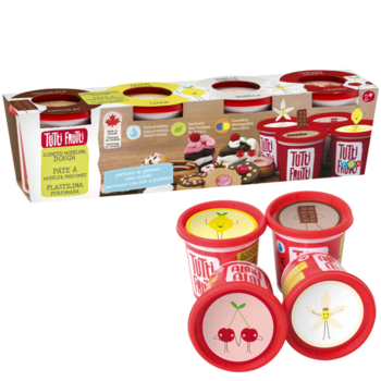 Tutti Frutti Tutti Frutti Modelling Dough 4 pack Cake Scents