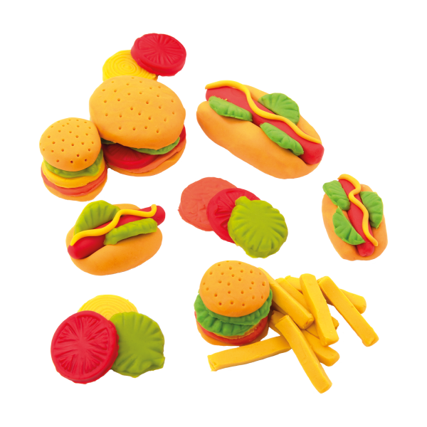 Tutti Frutti Tutti Frutti Modelling Dough Burgers Trio Kit