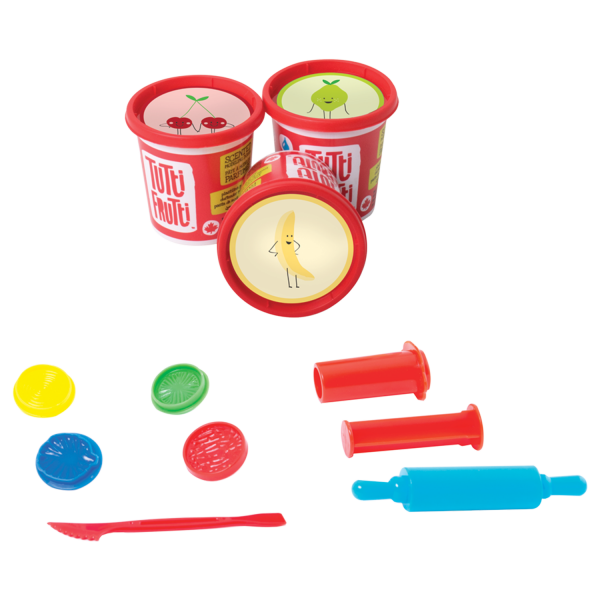 Tutti Frutti Tutti Frutti Modelling Dough Burgers Trio Kit