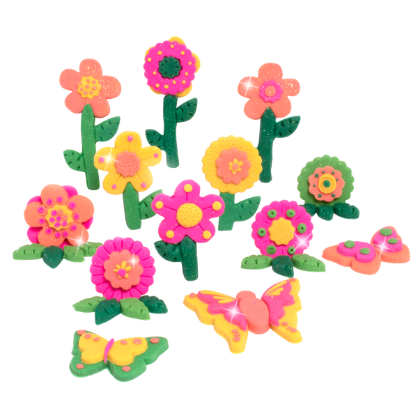 Tutti Frutti Tutti Frutti Modelling Dough Sparkling Flowers Trio