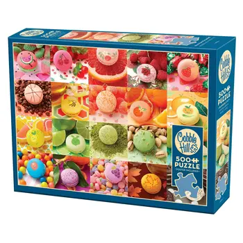 Cobble Hill Puzzles Cobble Hill  Puzzle 500pc Nom Nom Macarons